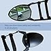 Sodcay 2 PCS Clamp-on Towing Mirrors, Universal Towing Mirrors, Towing Mirror Extensions, Adjustable Dual View Extender Mirror, for Car Trucks Trailer (Black)