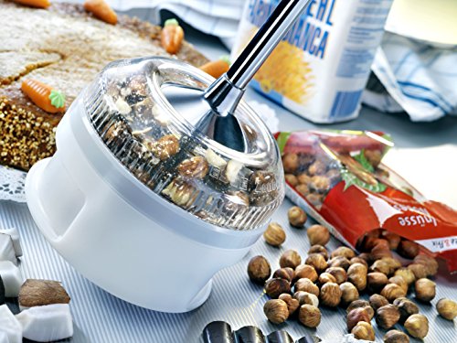 bamix Wet and Dry Mill processor, Chops, Grinds, Mincing Pulverising Dry or Moist Food Including Baby Food Prep Freshly Ground Nutmeg Chillis Cinnamon Compatible with All bamix Except Gastro 350 G3 - Thumbnail 5