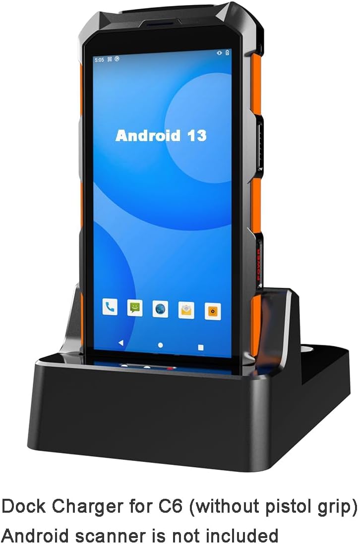 Single-Slot Dock Charger for C6 Without Pistol Grip