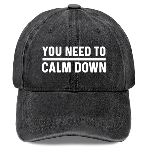 You Need to Calm Down Cute Baseball Hat for Womens