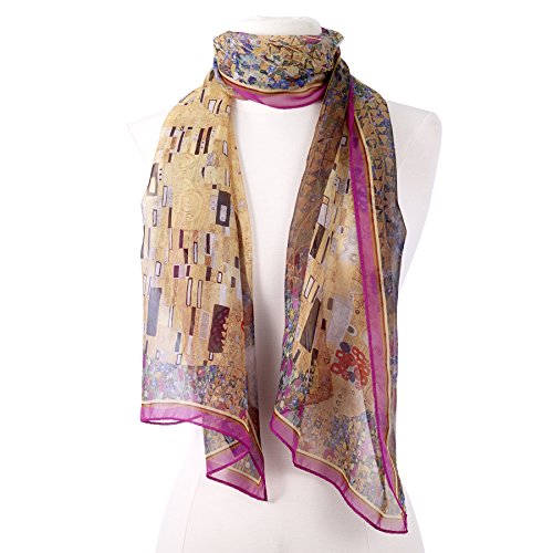 Galleria Klimt The Kiss" Scarf2
