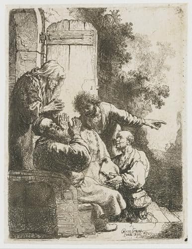 Tableaux pour la décoration de la chambre avec portrait Rembrandt 60x90