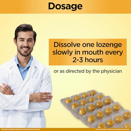 Image of Multani Kuka-D Cough Lozenges (8x6-Strip) | Lemon & Honey Drop | Quick Relief From Cough, Sore Throat & Throat Irritation | Ayurvedic Cough Relief Products (48 Lozenges)