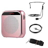 Amazon | ポータブル拡声器 ハンズフリー ヘッドセット マイク付き