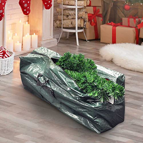 ARSUK Bolsa Arbol Navidad - Ideal para Árboles Artificiales - Cubierta a Prueba de Polvo e Impermeable con Asas - Bolsa de Almacenamiento para Árbol de Navidad hasta 210 cm