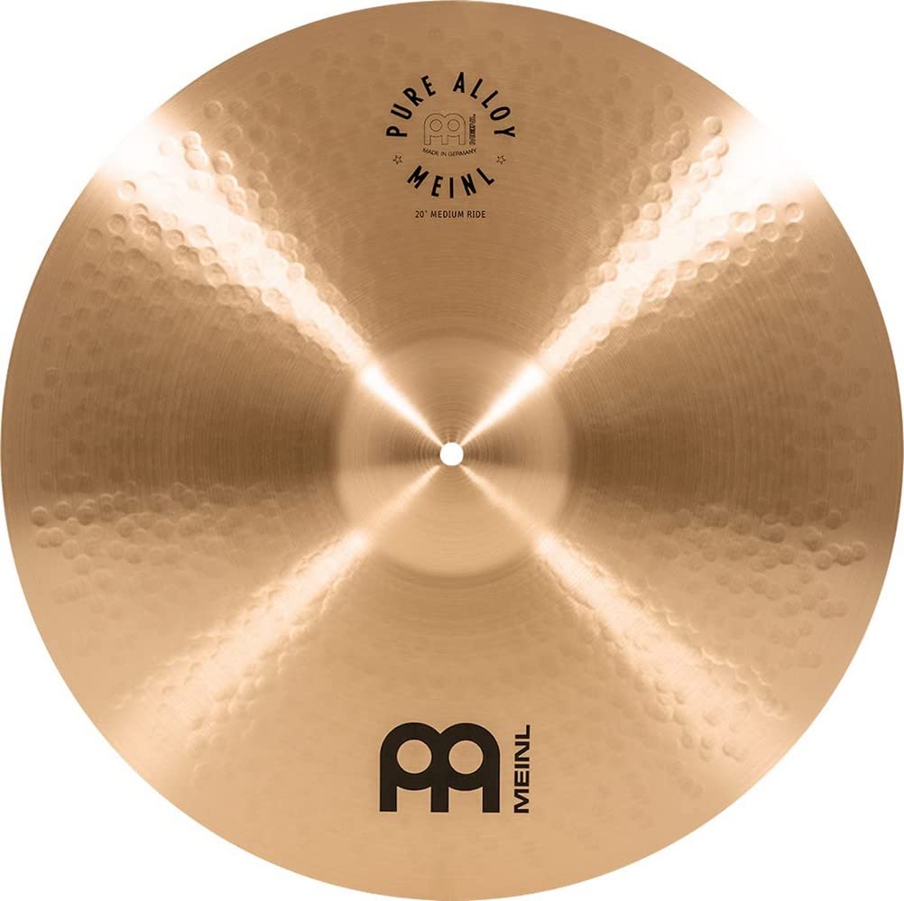 Meinl Cymbals Pure Alloy Cymbal Set 14-20 pouces (35,56-50,80cm) Ensemble de Cymbales – Pure Alloy Bronze, Finition Traditionnelle (PA141620)