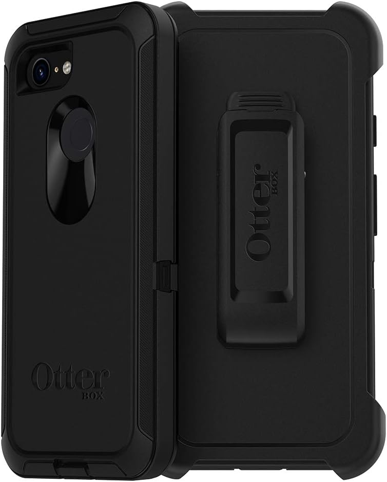 OTTERBOX Defender Series SCREENLESS Edition Case for Google Pixel 3 - Retail Packaging - Black
