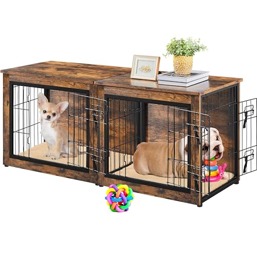 Hundehütte Für Kleine Hunde, 61 Cm – Waschbar, Plüschig, Mit Rutschfester Unterseite | Für Zwinger, Auto, Sofa