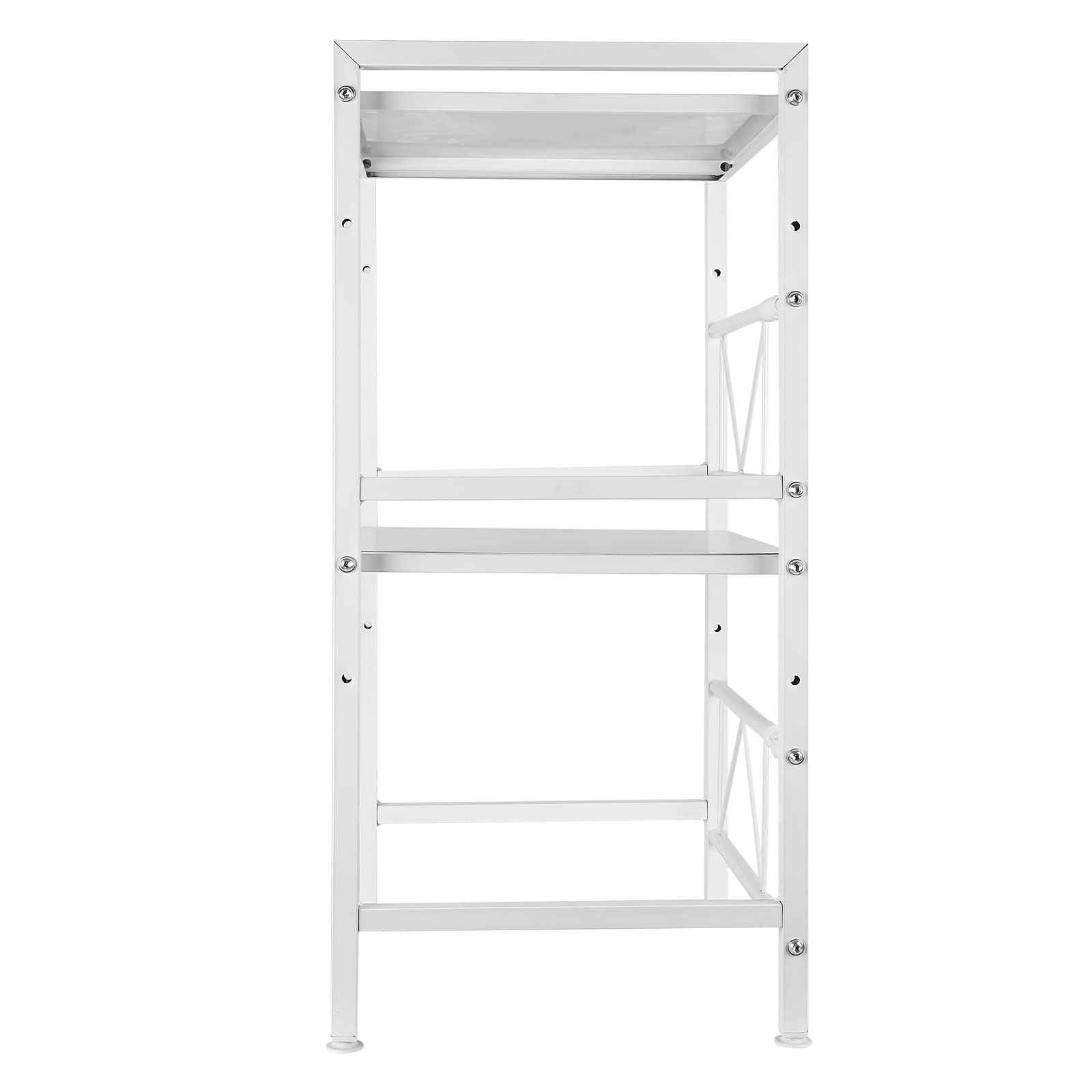 Support Extensible Pour Four Et Micro-ondes – Rangement De Cuisine, étagère Ajustable En Métal Noir