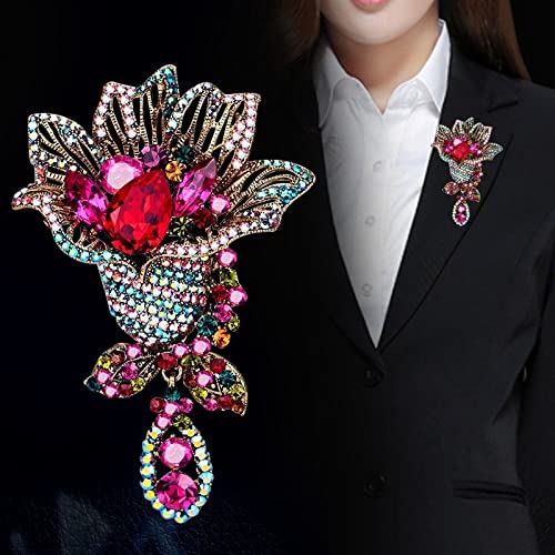 Épingle de fleurs rétro accessoire de mode pour cadeau d'anniversaire - 5