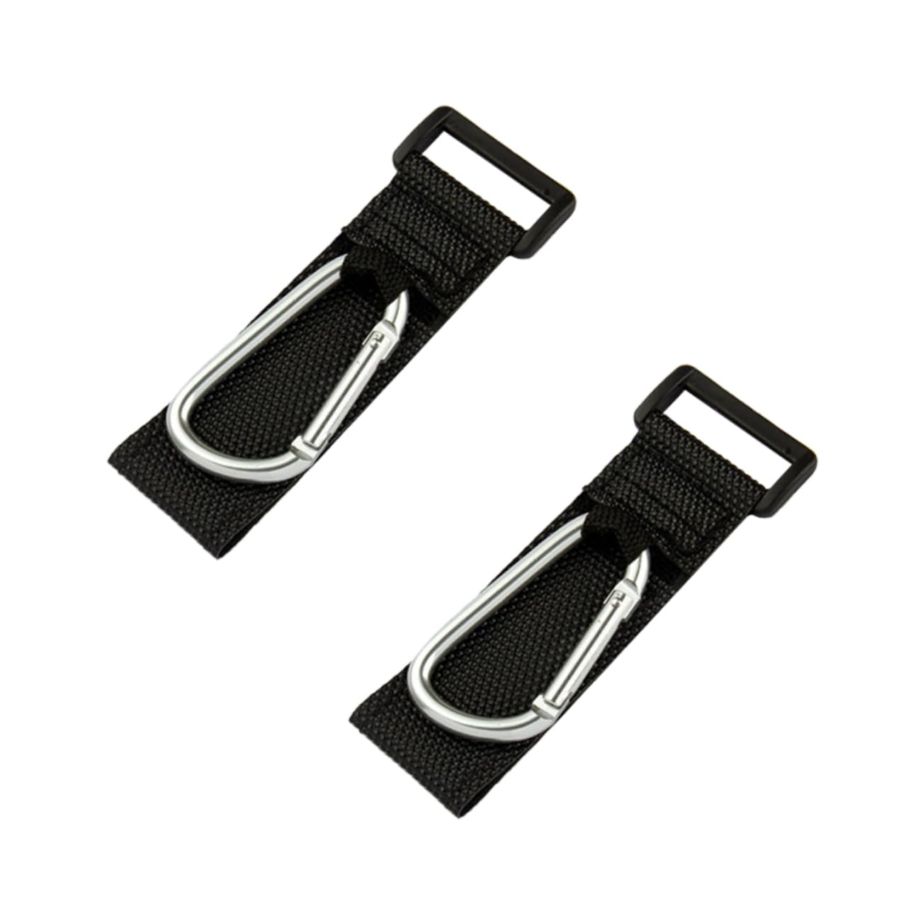 2pcs Stroller Hooks for Diaper Bag Snap Hooks for Stroller Carabiner Shopping Bags
