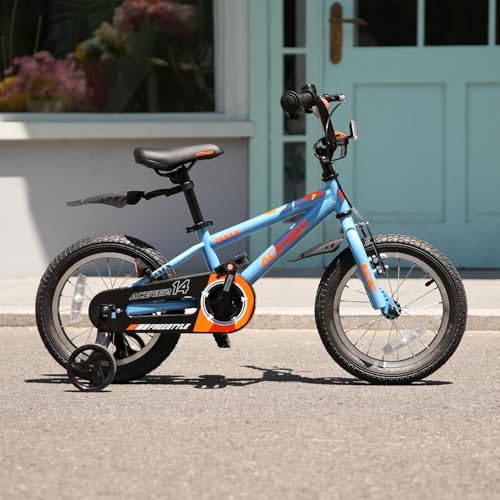 Image of ACEGER Kids Bike for Ages 2-12 Years Old Boys Girls and Toddler, 12 14 16 18 Inch Children Bicycle with Training Wheels, 20 Inch Bike with Kickstand, Multiple Colors.