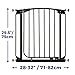 Dreambaby Chelsea Auto-Close Security Baby Safety Gate-Black - Model F160B
