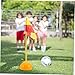OHPHCALL Corner Flags Base Sturdy Training Pole Base for Field Agility Easy Install Outdoor Sports Equipment
