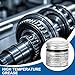 High Temp Grease Automotive, High-Temperature Bearing Lubricant Oil, Anti-Wear Waterproof Industrial Multi-Function Marine Grease, 100g, Ideal for Workshop