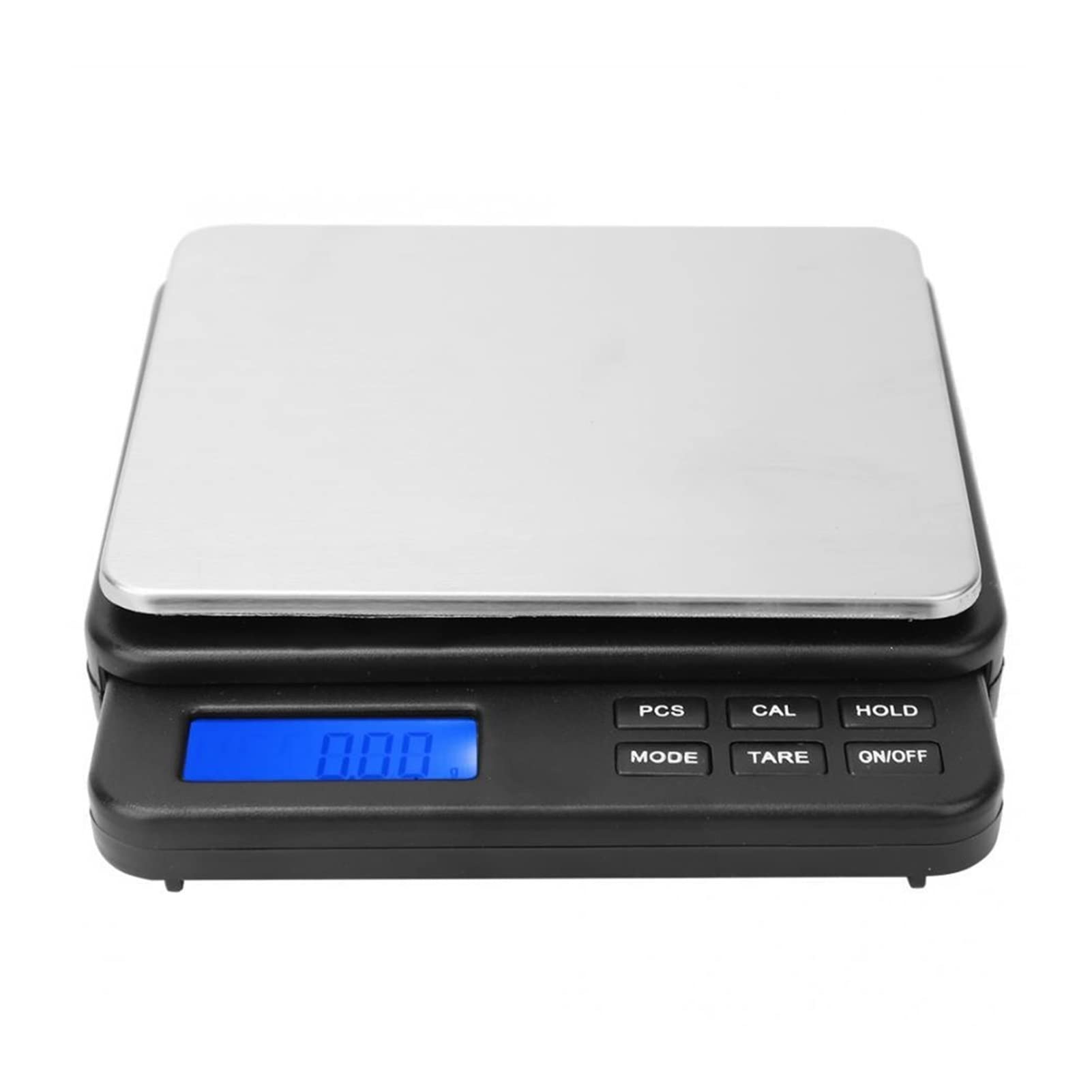 Báscula de Cocina Mini báscula de Cocina Digital de Alta precisión, báscula electrónica, con Pantalla retroiluminada Azul, 1000 g/0,01 g, para Accesorios de Cocina de Laboratorio