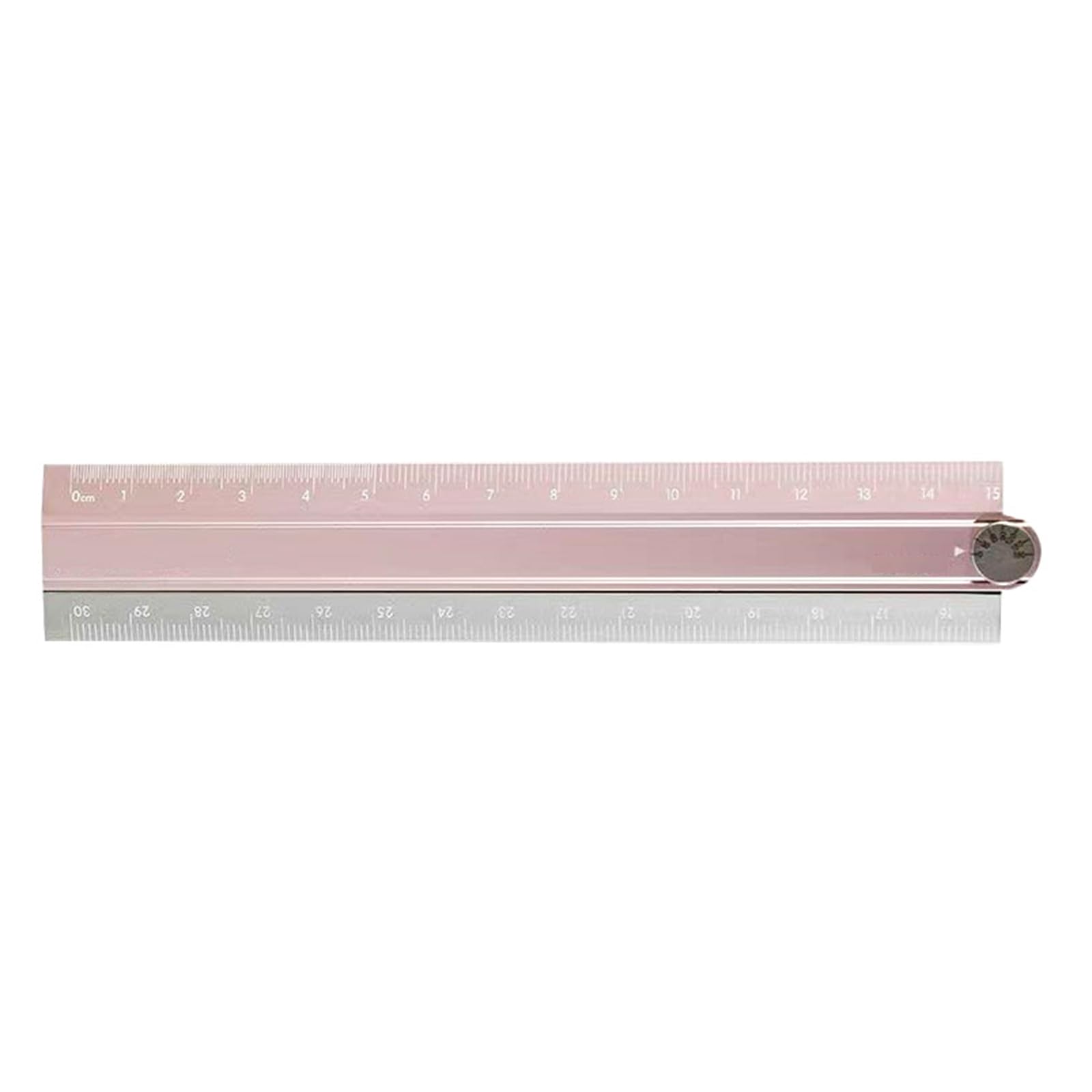 Zbiianxer A Luminum Lloy Ruler Multipurpose Measuring Tool Ergonomic Rchitect For Engineering Drafting Luminum