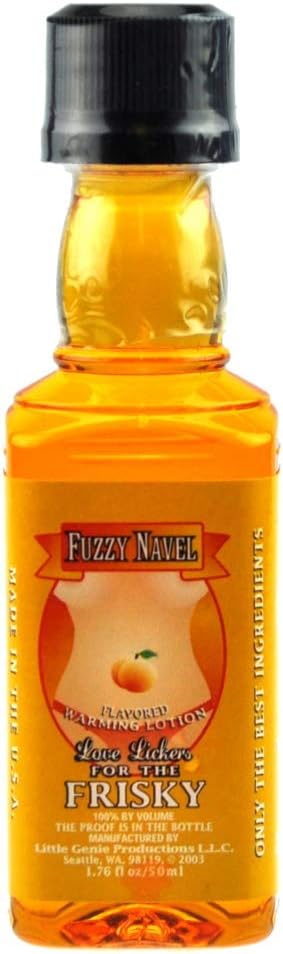 Little Genie Productions Love Lickers Warming Lotion Fuzzy Navel, 1.76 Ounce