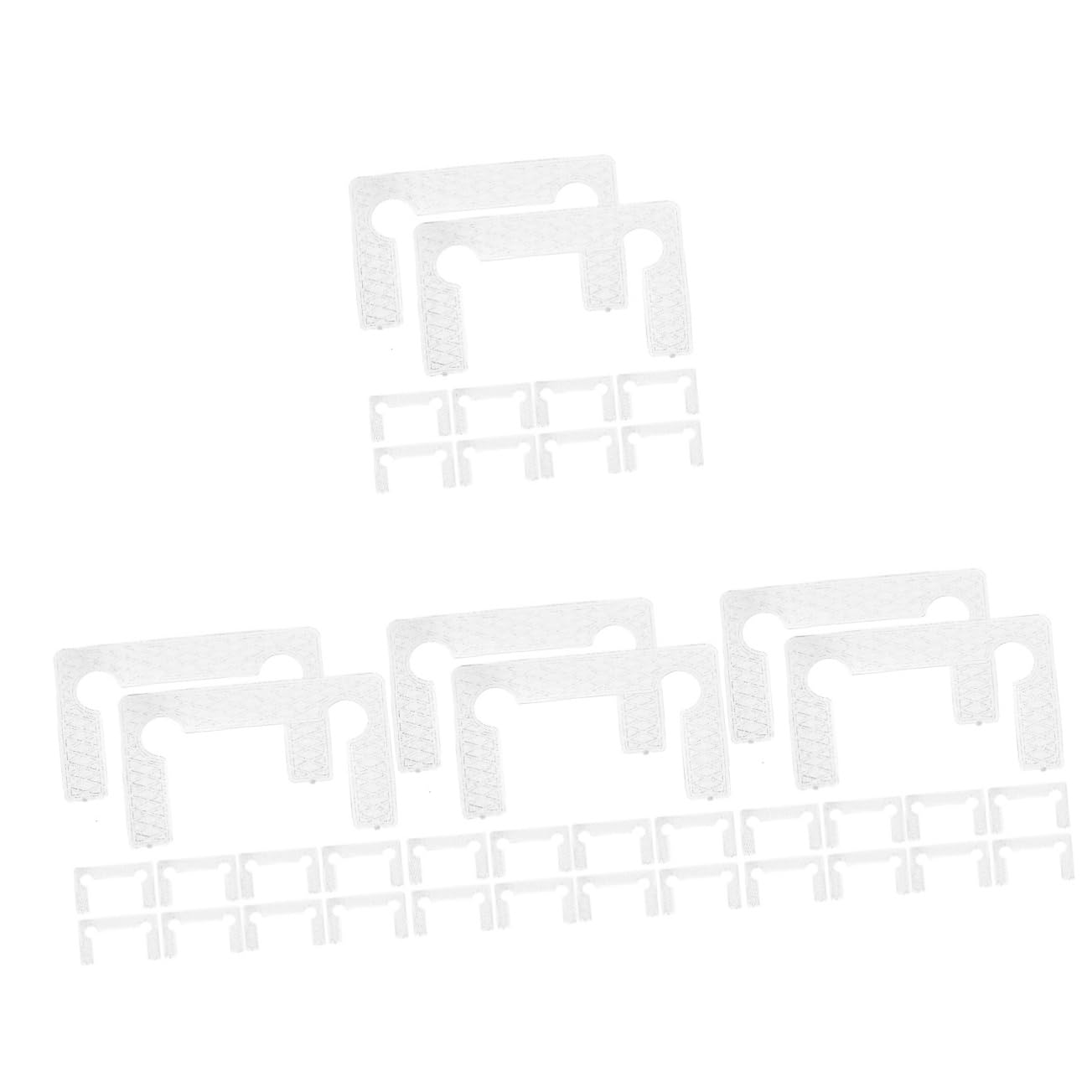Kit de joints de remplacement SHINEOFI pour charnières de porte en verre de douche, 160 pièces