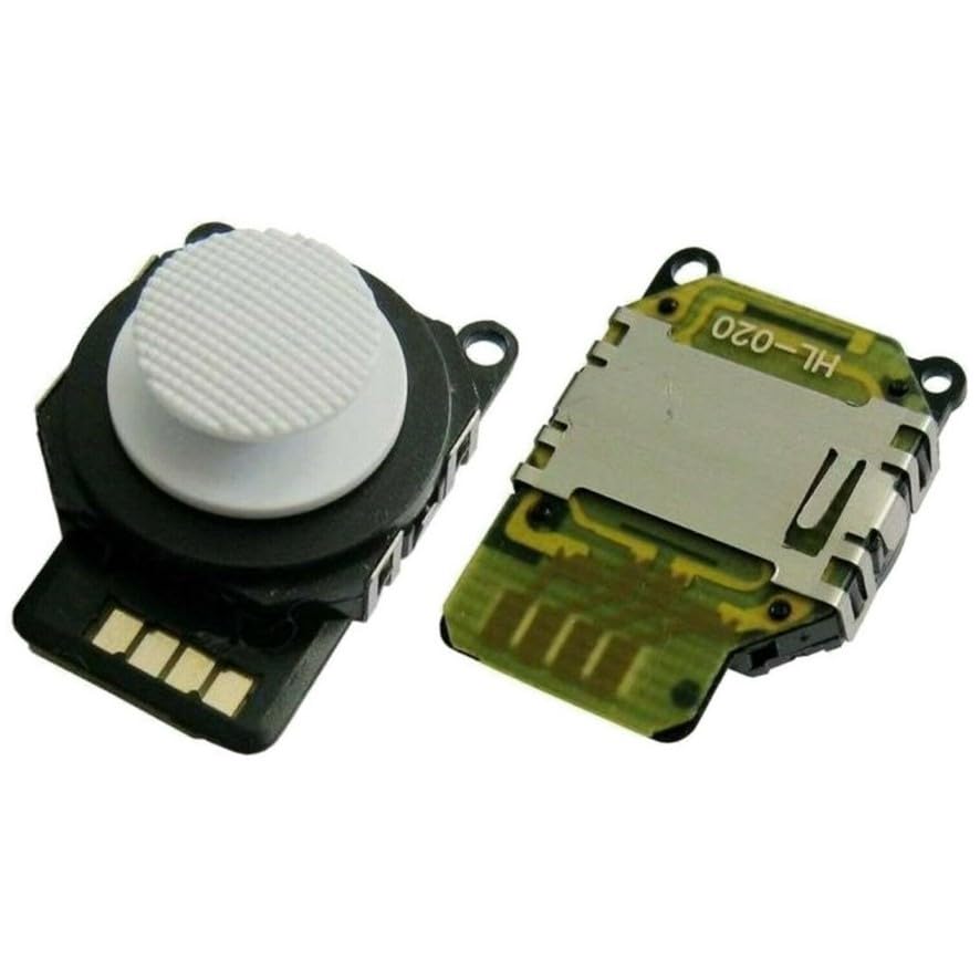 Joystick blanco compatible para consola PSP slim 2000 2004 repuesto thumbstick