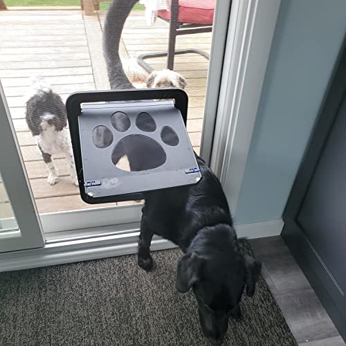 Large Dog Door For Screen Door, Easy Install Lockable Pet Screen Door For Sliding Door, Doggy Screen Door #TOP5