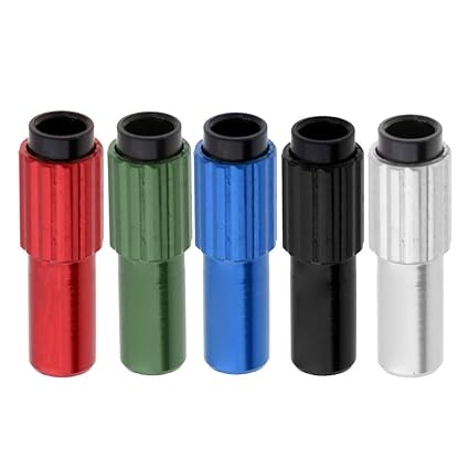 EXCLUZO Bike Front Rear Derailleur Screw Brake Cable Adjuster Bike Accessory Red