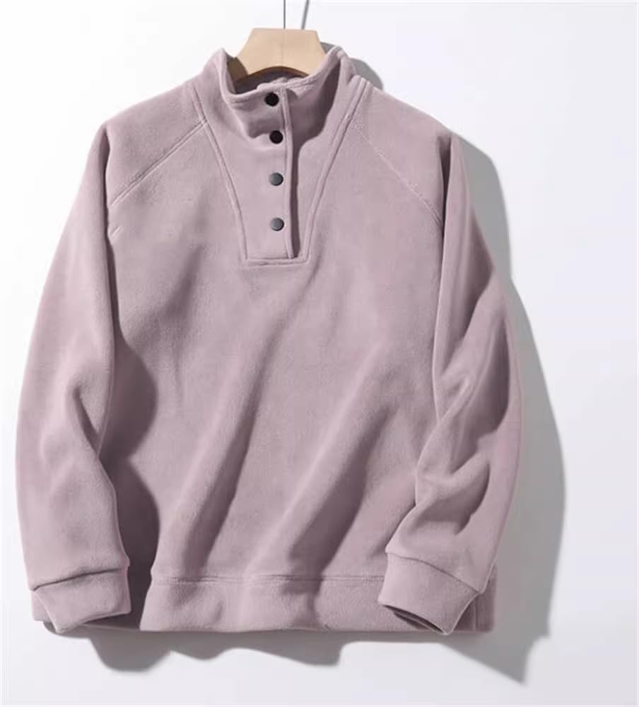Sudadera para Mujer, Manga Raglán, con Capucha, Forrada de Felpa