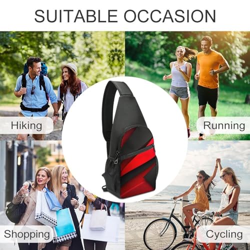 Mochila bandolera deportiva para hombre y mujer miniatura 6