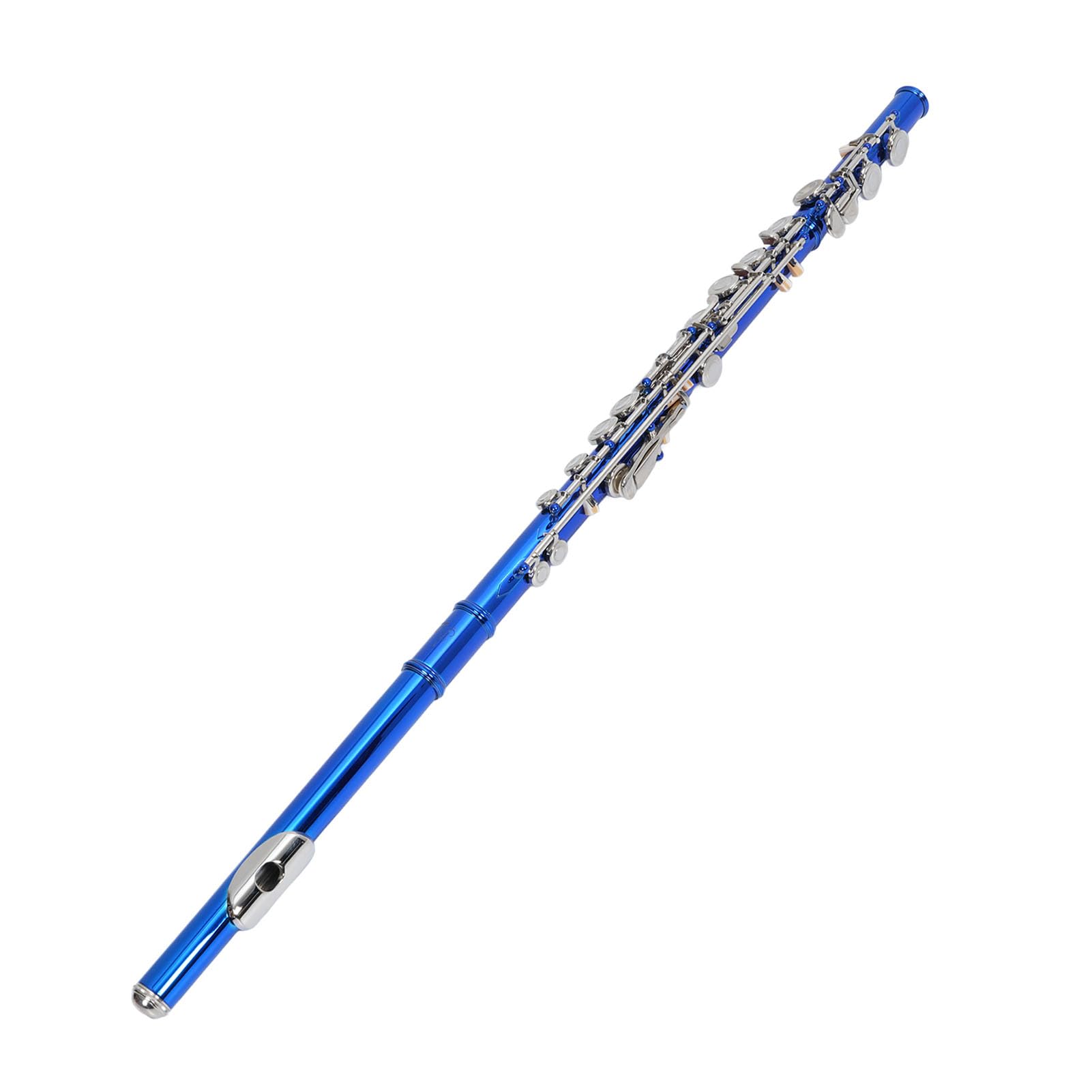 Cocoarm Flauta C de 16 Teclas, Material de Cuproníquel, Afinación Profesional y Excelente Hermeticidad para Principiantes y Estudiantes de Educación Musical