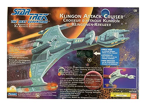 Star Trek The Next Generation Klingon Attack Cruiser