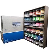 Amazon | ニッカー 水彩絵具 ポスターカラー 36色セット 40ml