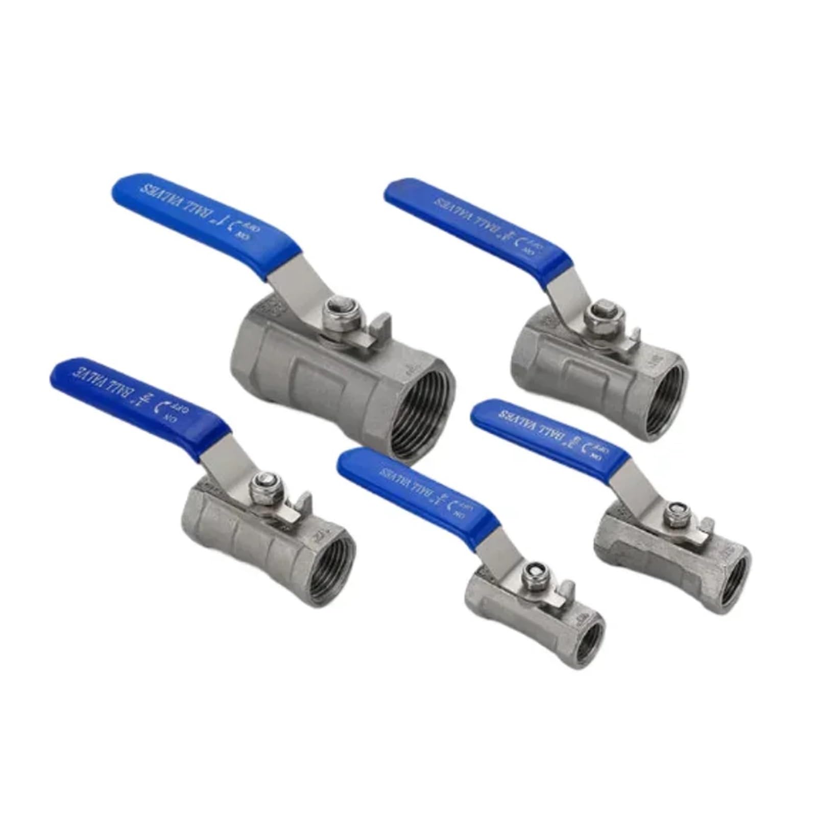 Vanne DN20 en acier inoxydable 304 femelle BSP pour contrôle fluide
