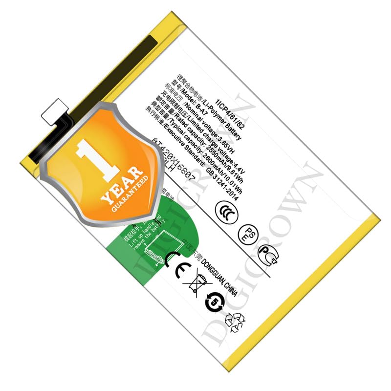Image of Original B-A7 Battery Compatible for Vivo V3 - (2600mAh) - 1 Year Warranty K7