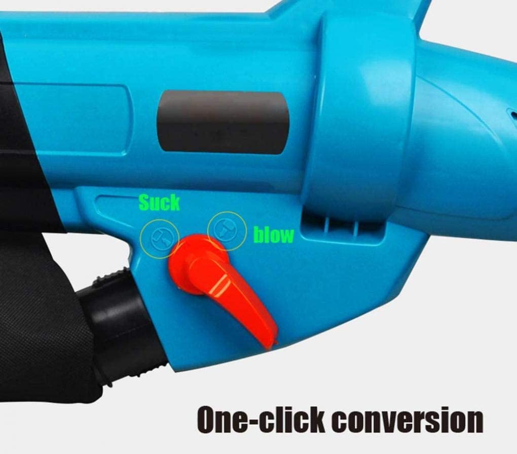 Soplador de Hojas eléctrico para jardín con Bolsa recolectora