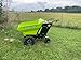 E Power Mini Dumper 300, Elektrischer Minidumper mit 300kg Tragkraft, Motorisierter Schubkarren, Grün-Schwarz
