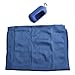 Portable Cooling Towel, Microfiber Fast Drying Sports Towel with Silicone Ice Technology for Gym and Outdoor Activities, 30x100cm(Blue)