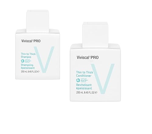 Viviscal Champú y acondicionador profesional delgado a grueso, 8.45 onzas líquidas cada uno