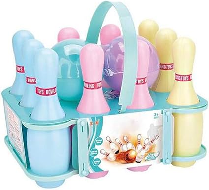 Jeux De Quilles Enfants Bowling Jouet Ensemble Jeu Colore En Plastique Bowling Ball Broches Party Favors