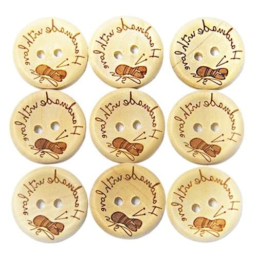 Bottoni bottoni vintage Bottone 50 pezzi bottoni in legno decorazione di abbigliamento decorazioni di nozze lettera fatta a mano amore artigianato fai da te scrapbooking for accessori da cucire botton
