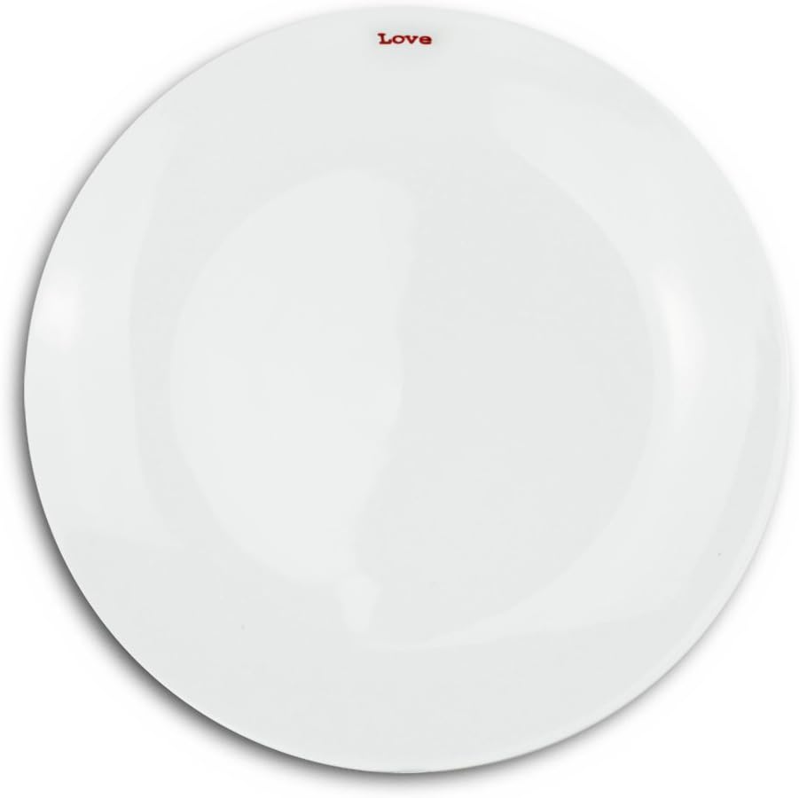 Keith Brymer Jones Word Side Plate, Small, White