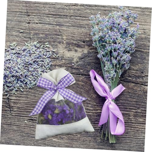 20 bolsas de organza con lavanda para aroma y armarios miniatura 6