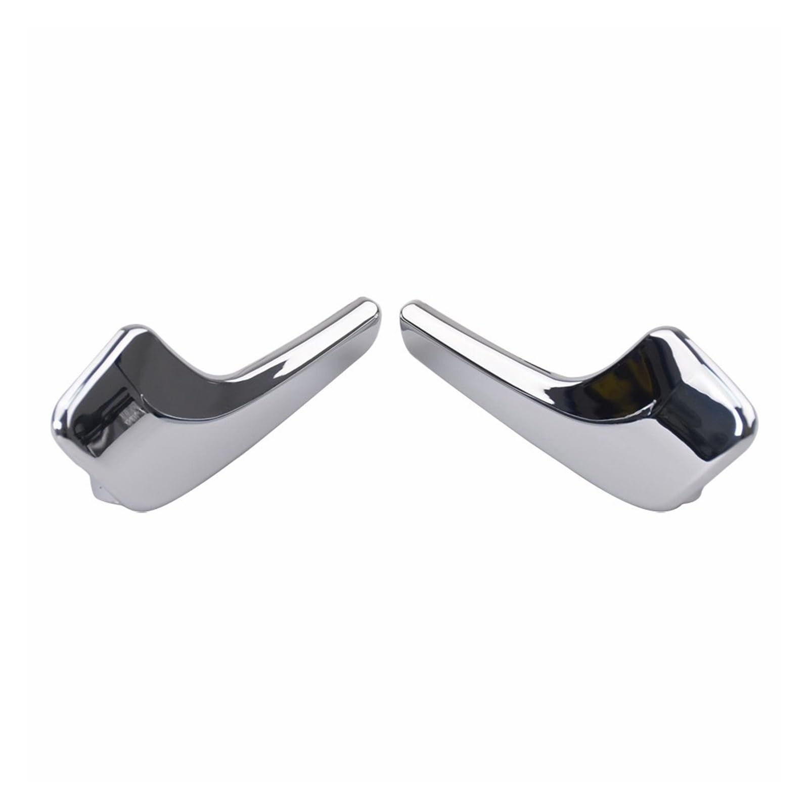 Aphkqost Left Right For Opel For Corsa For D 2006-2014 Aluminum Plated Plastic Doors Stainless Interior Door Handle 13297814 13297813 Interior Door Handle Inner