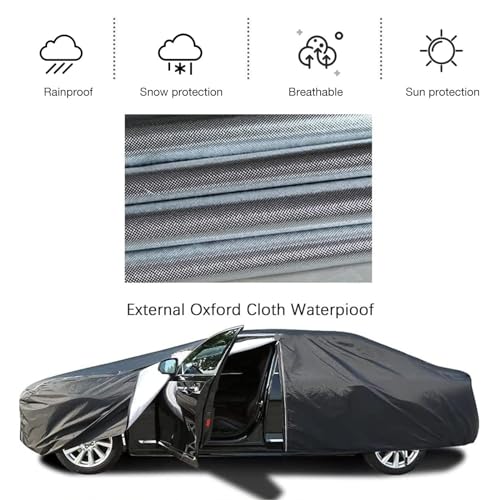 Funda coche exterior Renault 21 resistente a los rayos UV con lona total 7