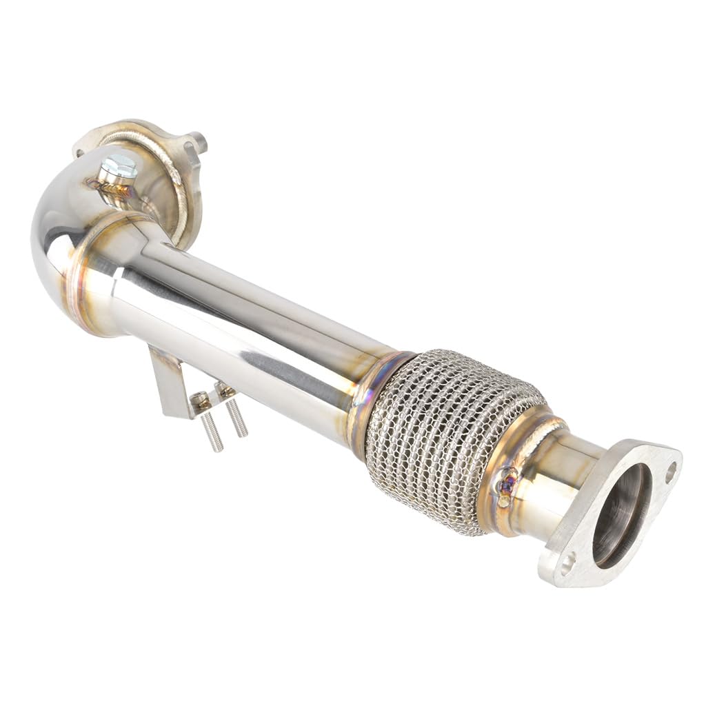 fmic.eu PERFORMANCE Downpipe per Ford Fiesta ST180 1.6 EcoBoost Mk6 2014-2017 tubo di scarico Acciaio inossidabile Auto Tubo Scarico