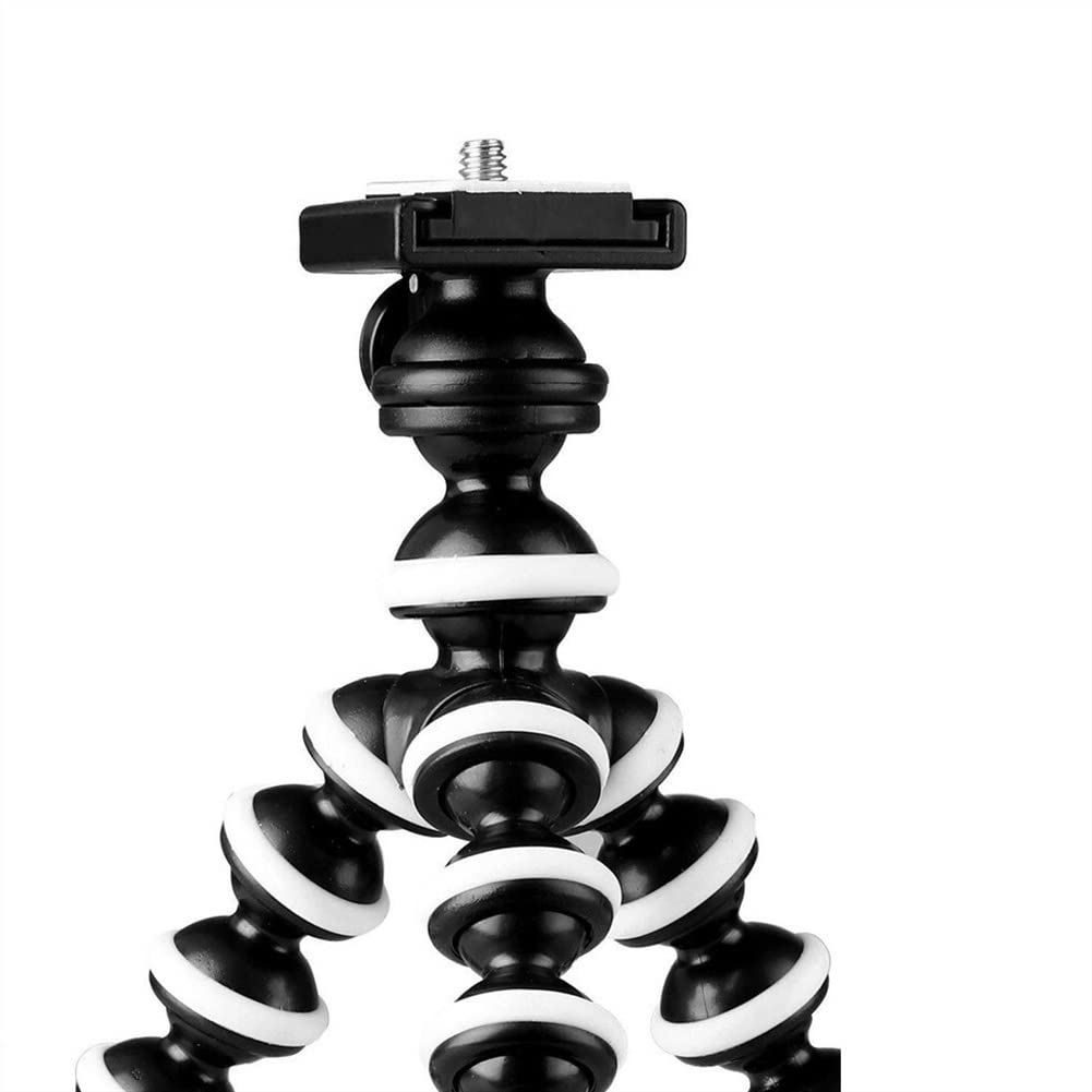 RajoNN Treppiede Flessibile per treppiede per Selfie con Telecomando per Telefono Cellulare per Smartphone DSLR e Fotocamera Treppiede da Tavolo Pieghevole 4 Dimensioni per Scegliere Il treppiede per