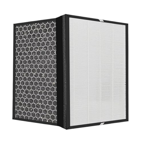 TVHQZVIA Filter Hepa?Compatible for Hitachi?for EP-A3000 A5000 A5100C M5200C EP-NZ50J EPF-CX40F EP-DX40E Air Purifier HEPA Filter Activated Carbon Filter Spare Part