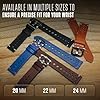 ALPINE Genuine Vintage Leather 20mm Watch Band - Replacement Watch Bands for Women & Men - Watch Strap with Quick Release Stainless Steel buckle - Compatible with Regular & Smart Watch Bands(Brown) #2