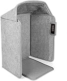 Outdoor Store Foot Warmer sous la Table, Chauffe-Pieds Chauds avec Fonctionnement de Silence Thermostat réglable Pliant Espace Plat de la Main et des Pieds pour Femmes Homme
