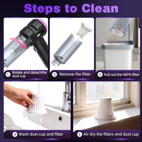 Wansimoo 25000PA Digital Display Vacuum