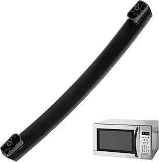 Souyou Tirador para puerta de horno microondas, color negro, 32,2 x 28,5 cm, material ABS